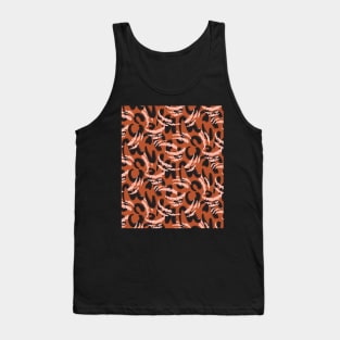 Funny lines doodle rustink Tank Top